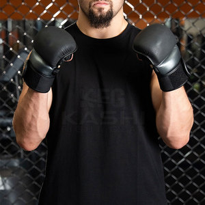 Guantes de Piel Premium para MMA y Kick Boxing con Diseño Transpirable y Absorbente de Humedad para Mayor Comodidad, Control y Durabilidad - Product Image 6