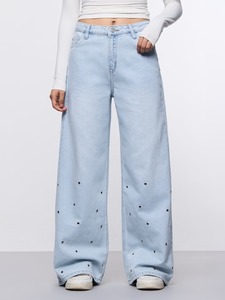 Jeans de Mezclilla Ajustados de Estilo Coreano para Chicas a la Moda, Vintage, Hasta la Rodilla, Resistentes a la Decoloración y Lavables - Product Image 4