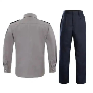 ชุดยูนิฟอร์มรปภ.คุณภาพสูงแบบกำหนดเองสำหรับผู้ชาย ฤดูร้อน สีตามสั่ง แขนยาว ระบายอากาศได้ดี แห้งเร็ว แบบ unisex - Product Image 2
