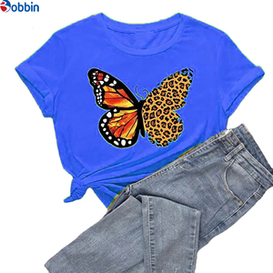 Nueva Camiseta Casual de Alta Calidad para Mujer, Corte Ajustado, Manga Corta, Tendencia de Moda, Color Sólido, Cuello Redondo, Tela Jersey Estampada - Product Image 5