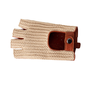Gants de conduite en cuir pour hommes, prix bas, qualité supérieure, hiver, fabriqués au Pakistan, mode, coupe-vent, fausse fourrure, gants de conduite d'hiver pour hommes - Product Image 4