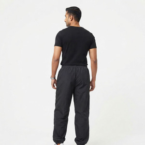 Pantalones de senderismo impermeables de pierna ancha para hombre, cortavientos estampados, de ajuste holgado, casuales, 100% nailon poliéster, para lluvia al aire libre - Product Image 3
