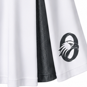 Jupe de cheerleading noire plissée, bas de tenue d'équipe athlétique, vêtements de sport pour performance, entraînement et compétition - Product Image 3