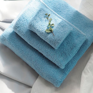 Serviettes de bain de haute qualité, recyclables, en nylon tricoté, écologiques, absorbantes, douces, avec logo personnalisé - Product Image 1