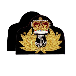 Badges de luxe faits main, brodés au fil d'or, sur mesure, écologiques et sans nickel - Product Image 3
