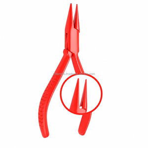 Pince à bec de chat en acier inoxydable rose, légère, de haute qualité, personnalisable, pour la fabrication de bijoux, le cintrage de fils, la réparation optique et le bricolage - Product Image 2