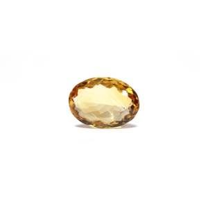 Natural Golden Citrine Loose Gemstone 3.75 Carat Pear Cut for Fine Jewelry - Product Image 1