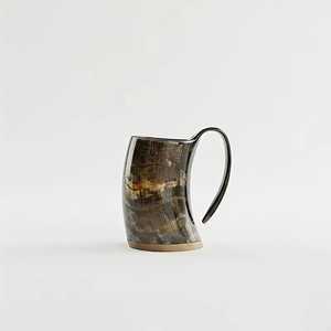 Mug en corne rustique moderne fait main et imperméable - Product Image 2