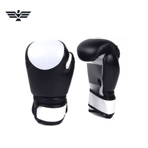 Gants de boxe professionnels en cuir synthétique de qualité supérieure, avec sangle de poignet réglable, légers, respirants, fermeture auto-agrippante - Product Image 6