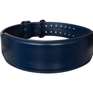 Ceinture de musculation en cuir de vachette, épaisseur 10 mm, personnalisée 130 cm, unisexe, protection professionnelle, usage commercial - Product Image 2