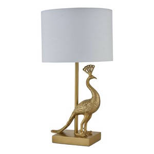 Flamingo Bird <b>Table</b> <b>Lamp</b> Gold Brass Animal <b>Base</b> Modern Eco-Friendly Decorative Artistic Lighting Sculptural Diwali Durable Home - Product Image 2