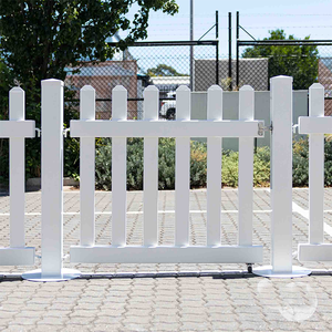 Valla de jardín de PVC a prueba de animales pequeños que mantiene a los conejos fuera de los macizos de flores Valla de jardín - Product Image 5