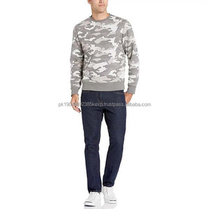 Sudaderas con capucha de camuflaje de alta calidad para hombre, sudadera de algodón de camuflaje, nueva moda, jersey de cuello redondo, sudaderas básicas de invierno para hombre - Product Image 4