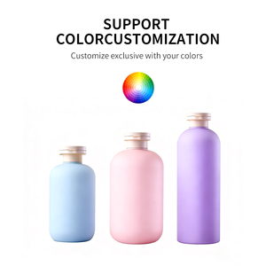 Gog New Fancy Nhựa Mỹ Phẩm Dầu Gội Bơm Chai Biểu Tượng Tùy Chỉnh Màu Xanh Lá Cây Rỗng Chai Dầu Gội Đầu - Product Image 6