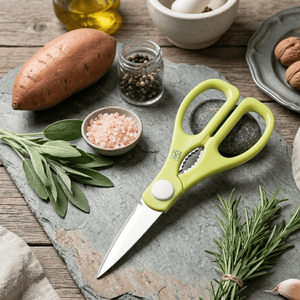 Tijeras de Cocina de 8 Pulgadas para Carnicero, Tijeras Resistentes para Cortar Aves y Carne - Product Image 1