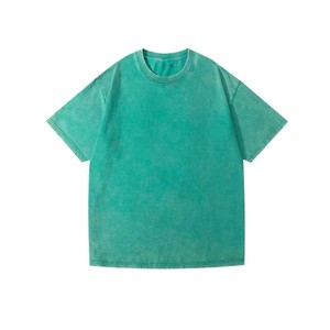 เสื้อยืดคอกลมผ้าคอตตอนหวี OEM 220 กรัม สำหรับผู้ชายและผู้หญิง ซักแล้วไม่เป็นขุย ระบายอากาศได้ดี ไซส์พลัส สวมใส่สบายๆ ในฤดูร้อน สินค้านำเข้า - Product Image 6