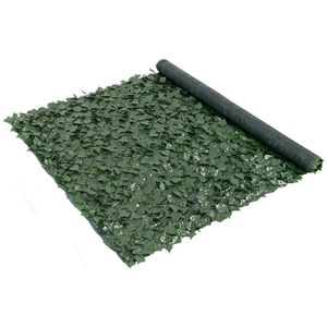 Schermo Verde per Parete di Edera Artificiale da 2m, Rete con Supporto in Tessuto 59x98in Anti-UV - Product Image 6