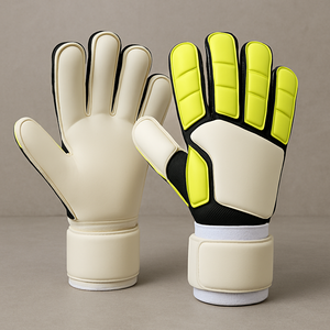 Nouveauté 2026 - Gants de gardien de but de football unisexes respirants, antidérapants, professionnels, avec protection des doigts en latex et fermeture à boucle - Product Image 5