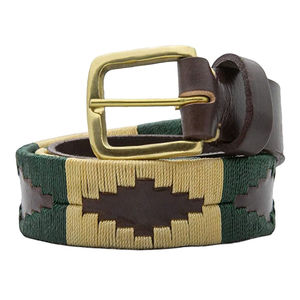 Cinturones de Polo de Cuero Genuino de Alta Calidad para Hombre y Mujer, Cinturones Resistentes de Piel de Vaca con Costuras Duraderas en venta a bajo precio - Product Image 3