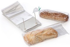 Bolsa de embalaje de plástico LDPE a prueba de humedad al por mayor para pan con refuerzo inferior para pan - Product Image 3