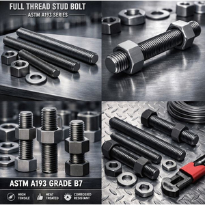 Perno Roscado de Alta Calidad para Fijaciones Mecánicas, Perno Roscado Continuo para Aplicaciones Multipropósito - Product Image 5