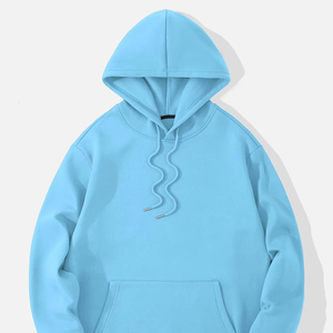 men hoodie cotton fleece oversized drop shoulder heavy <b>weight</b> distressed embroidery graphic print streetwear hoodie wear - Product Image 1