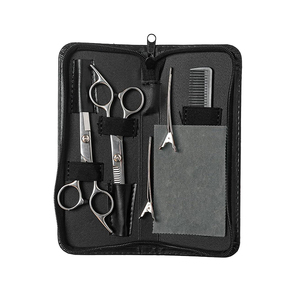 Stainless Steel Barber Scissors <b>Set</b> <b>Razor</b> Sharp Shears for Professional Barbers and Stylists - Product Image 5