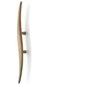 Elegante Tirador de Puerta de Latón para Entrada, Diseño Premium Regal Crest, Hecho a Mano en Latón - Product Image 1