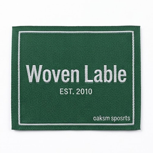 Fabricante de Etiquetas Tejidas, Etiquetas de Tela Jacquard Personalizadas, Etiquetas Tejidas para Coser en el Cuello, Etiquetas con Logotipo de Marca Privada para Ropa - Product Image 1