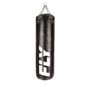 กระสอบทรายชกมวย PU สีดำ รุ่น Heavy Punching Bag สำหรับฝึกซ้อมมวยไทย คิกบ็อกซิ่ง แบบแขวนโซ่ น้ำหนัก 25 กก. บรรจุด้วยทรายรักษ์โลก เหมาะสำหรับผู้ใหญ่ ใช้ในยิม ทำจากยาง - Product Image 5