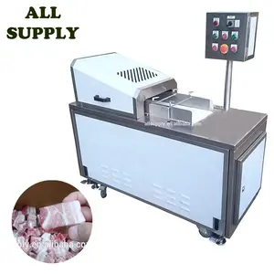 stainless steel frozen boneless meat dice cube cutting machine for beef pork