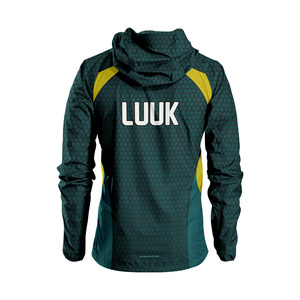 Chaqueta con Capucha LUUK International para Hombre, Personalizada, Transpirable, Antibacteriana, Ecológica, Impermeable y Cortavientos - Product Image 6