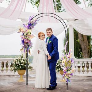 Supporto per Piante da Patio con Arco da Giardino, Traliccio e Recinzione per Decorazioni Esterne - Product Image 5