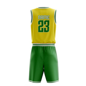 Uniforme de basket-ball 100% polyester à séchage rapide, prix bas, vêtements de sport, uniforme de basket-ball - Product Image 3