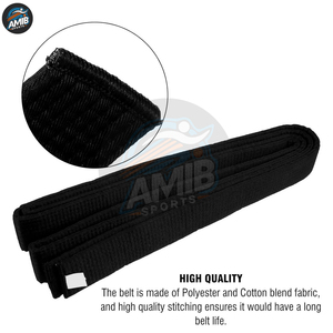 Mejor estilo para hombres y mujeres, cinturones de karate 100% algodón al por mayor, cinturón de artes marciales, color personalizado, cinturón de karate a precio económico - Product Image 3