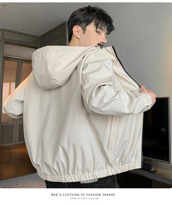 เสื้อโค้ทกันหนาวผู้ชายแบบซอฟต์เชลล์ ไซส์ใหญ่ แจ็คเก็ตบุขนหนา มีฮู้ด สำหรับตั้งแคมป์ รุ่นปี 2026 - Product Image 6