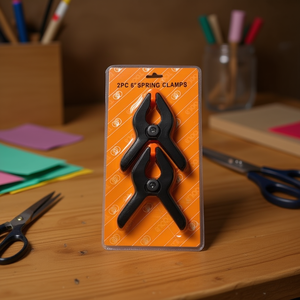 Pinces et clips à ressort en nylon à double bulle de 6 pouces pour travaux manuels - Product Image 2