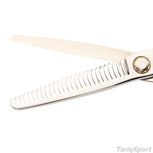 Tijeras Profesionales de Peluquería de 6 Pulgadas con Mango de Madera, Hoja Afilada de Acero Inoxidable, Herramienta para Cortar el Cabello - Product Image 3