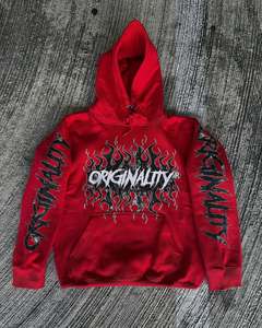 Sudadera con Capucha Personalizada para Hombre, 480GSM, 100% Algodón Francés, Impresión DTG, Estilo Oversize, Crop Top, Streetwear - Product Image 3
