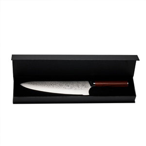 มีดเชฟเหล็กดามัสกัสเกรดมืออาชีพสำหรับทำอาหารในครัว ใบมีดทนทานพร้อมด้ามจับสมดุลสำหรับการเตรียมอาหารประจำวัน - Product Image 1