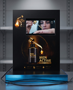 ขาตั้งโชว์อะคริลิคพร้อมจอวิดีโอ LCD วัสดุทำจากไม้พลาสติกสำหรับโปรโมชั่นของร้านค้าปลีก - Product Image 5