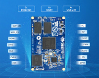 Carte de développement Linux Android Allwinner T507 SBC industrielle IoT double affichage LVDS/RGB/HDMI 4K