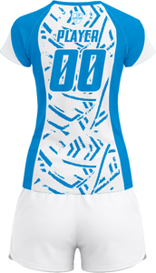 Tenue de volley-ball SpikeStorm Pro AeroSpike Elite, kit de volley-ball ThunderHit Premium, 100 % polyester, impression par sublimation intégrale - Product Image 3
