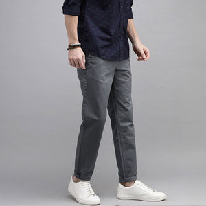 กางเกงชิโน่ผู้ชายทรงตรง สีพื้น ดีไซน์เรียบง่าย สวมใส่สบาย เหมาะสำหรับใส่ทำงาน มีหลายขนาดให้เลือก รับผลิตแบบ OEM - Product Image 6