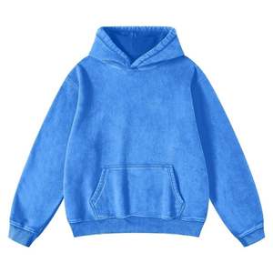 Sudadera con Capucha para Hombre, Estampado Digital, Lavado Ácido, 100% Algodón, Ecológica, Transpirable, Antiencogimiento, Secado Rápido, con Bolsillo - Product Image 5