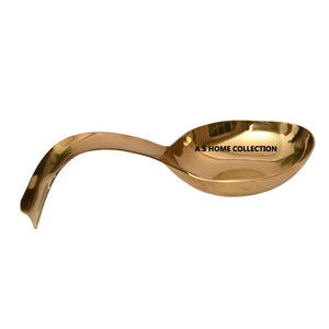 Ensemble de 6 cuillères à salade en gros avec boîte cadeau noire, cuillère de service vintage de luxe en acier miroir avec manche en métal doré - Product Image 6