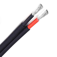 كابل شمسي H1Z2Z2-K PV1-F أسود وأحمر من النحاس، كابل شمسي لمحطات الطاقة الشمسية، سعر كابلات المصنع الكهربائية