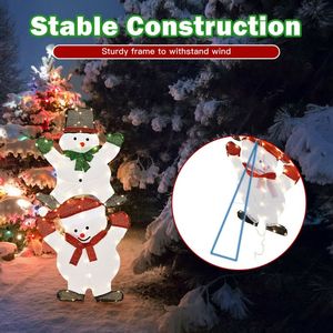 Pupazzo di Neve Gonfiabile da 54 Pollici per Decorazione Natalizia da Giardino con Spina Certificata UL - Product Image 3
