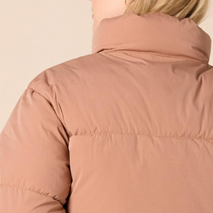 Latest Design <b>Cheap</b> Price Women Quilted <b>Puffer</b> <b>Jacket</b> High Quality Padded Front Zipper Women <b>Puffer</b> <b>Jackets</b> - Product Image 3