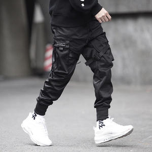 Pantalones Deportivos Casuales para Hombre, Color Sólido, Talla Grande, Pantalones Jogger con Frente Plano, Ropa Deportiva Urbana para Primavera, Teñido Liso - Product Image 2